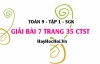 Bài 7 trang 35 Toán 9 tập 1 Chân trời sáng tạo